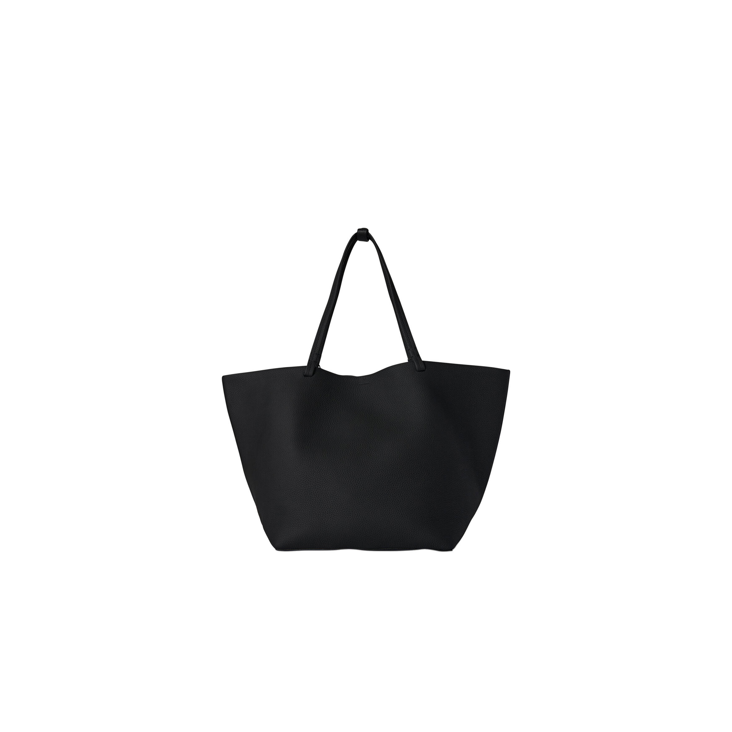 The R0w XL PARK TOTE BAG IN LEATHER BLACK W1201L133BLSG (53*36*30cm) Master Quality